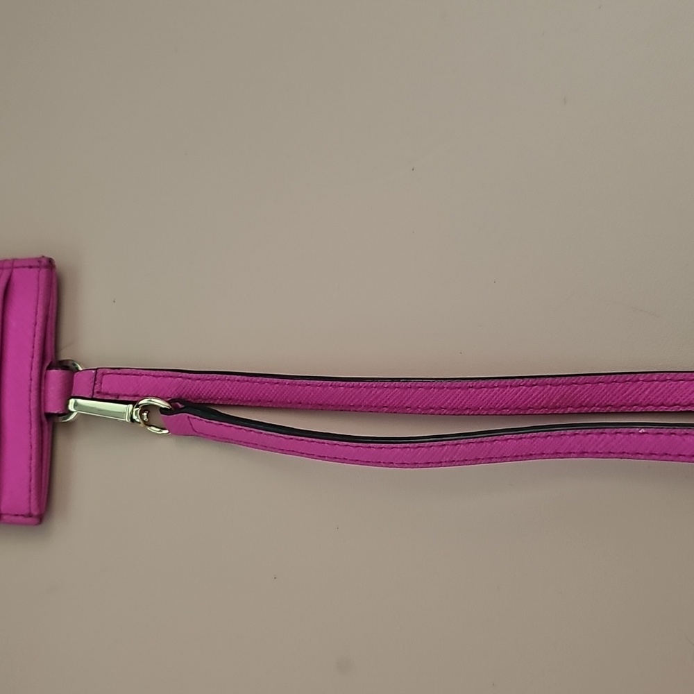 💓Kate Spade Vibrant Pink ID Holder - Picture 5 of 5